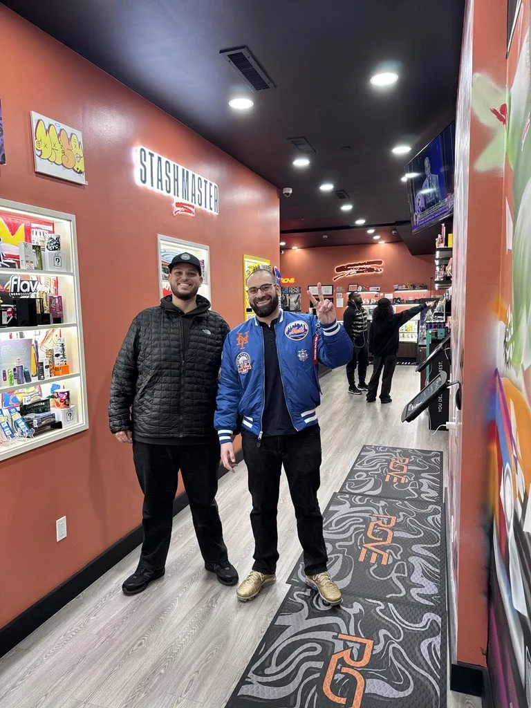 Gold Standard Solutions founders at Stashmaster Cannabis dispensary Brooklyn New York